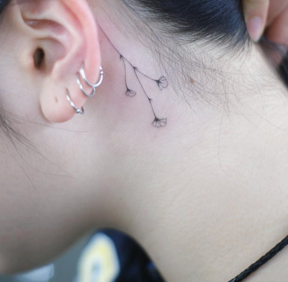 51 Free Download Tattoo Ideas Behind Ear HD Tattoo