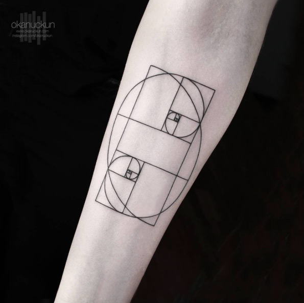 Geometric Tattoo Design by Okan Uckun