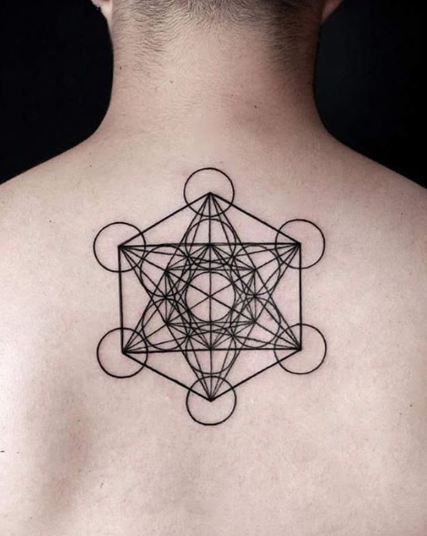 Scared Geometry Tattoo Design by Juan Rendon