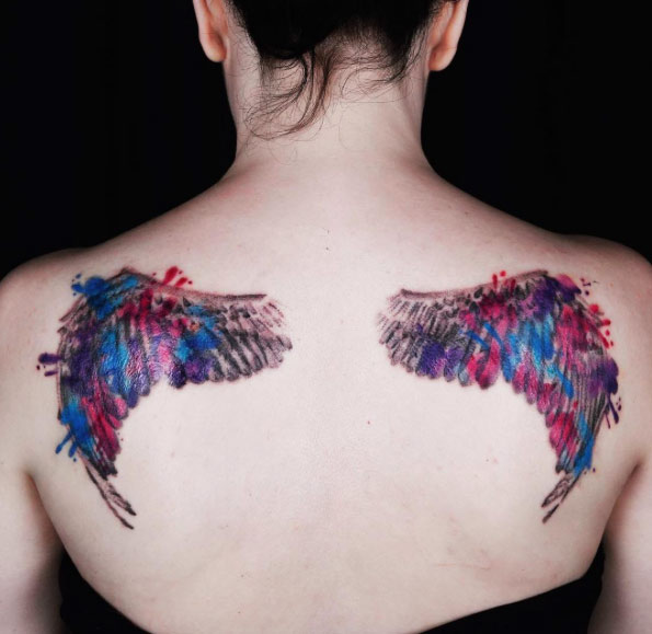 Watercolor Wings by The Studio