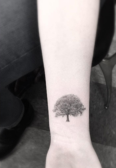 Tree Tattoo by Doctor Woo