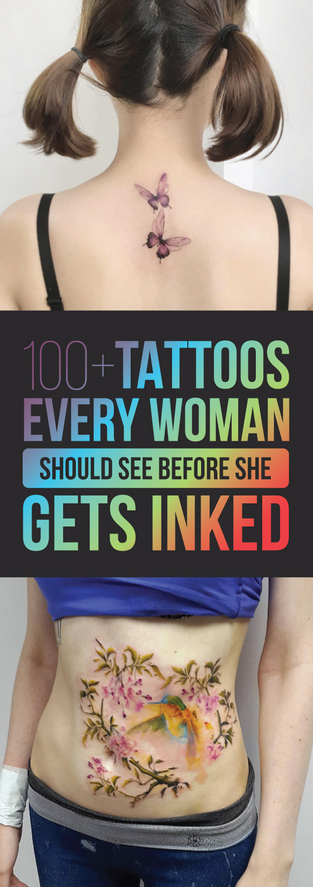 100+ Tattoos Every Woman Should See Before She Gets Inked | TattooBlend