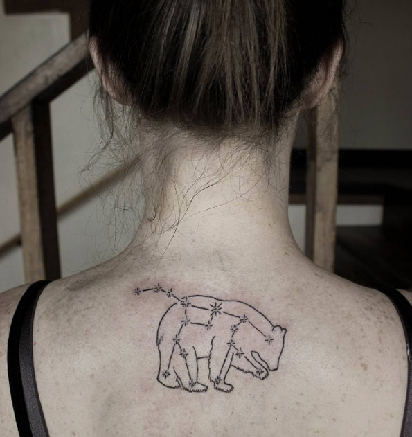 Bear constellation tattoo by Summer Breeze