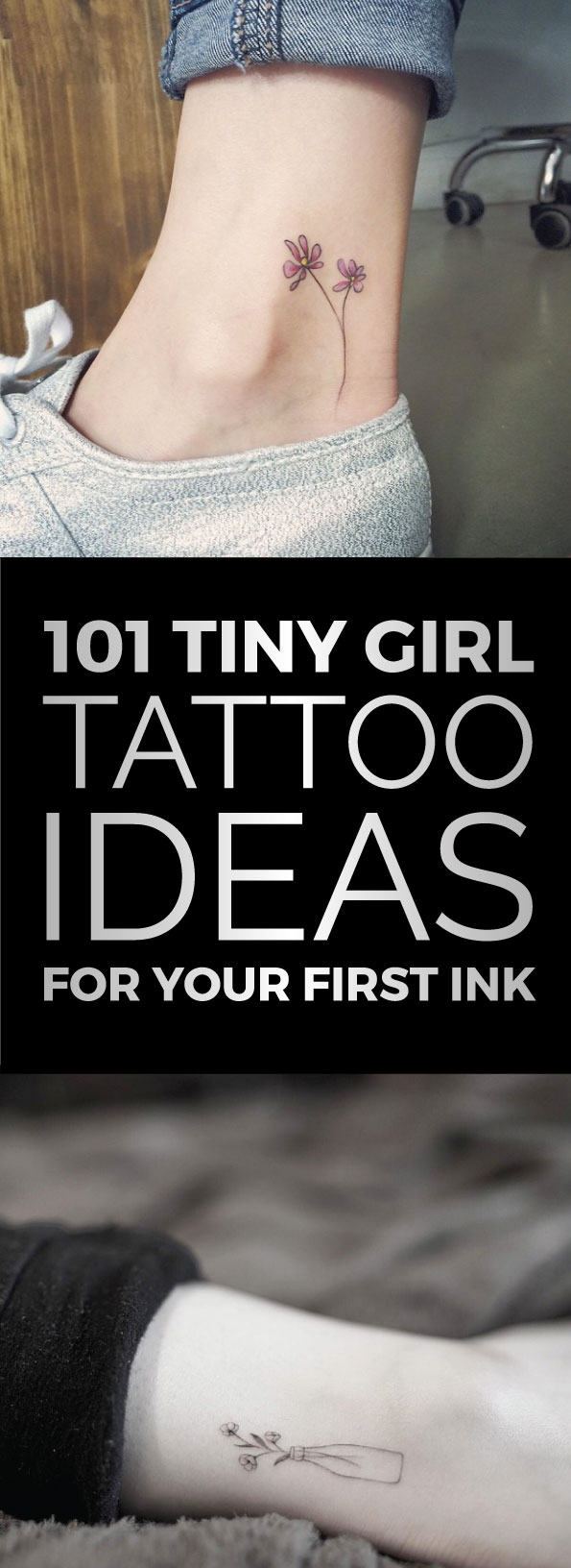 101 Tiny Girl Tattoo Ideas | TattooBlend