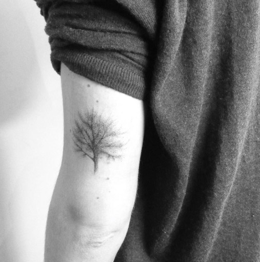 Back Arm Tree Tattoo by Lara M.J.