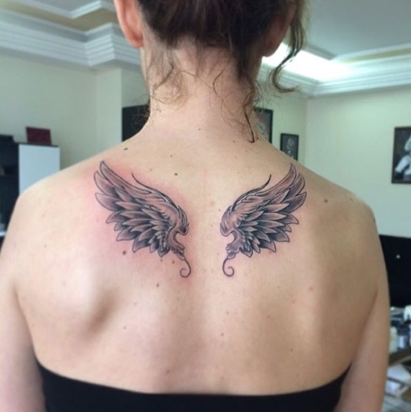 Wings on Back by Yasin Alıcı