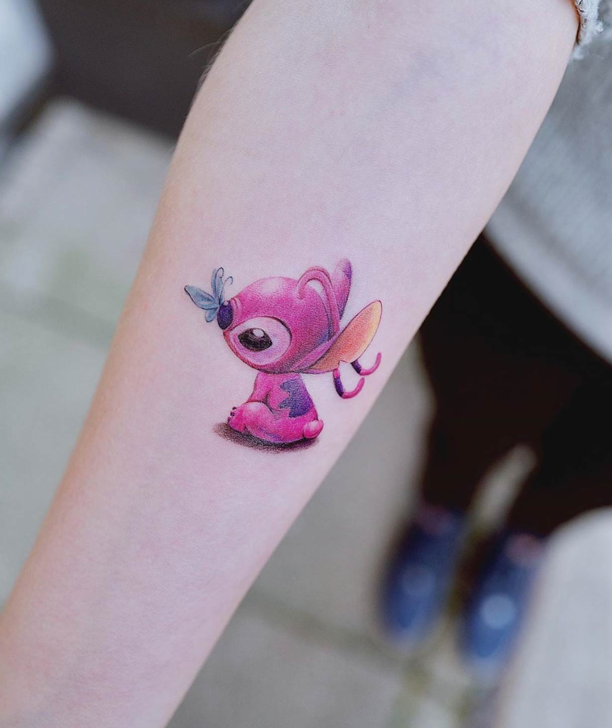 Stitch tattoo by Nando