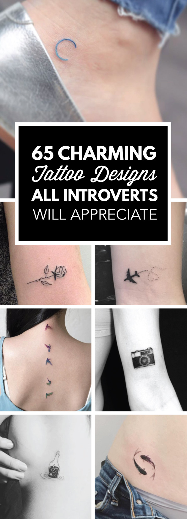 65 Charming Tattoo Designs All Introverts Will Appreciate - TattooBlend