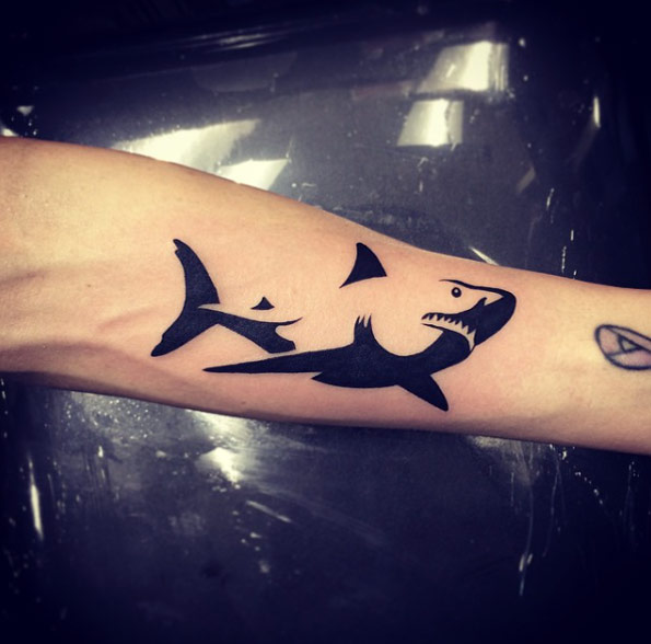 Shadowed shark by Isaiah Negrete