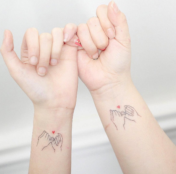 Pinky promise by Hello Tattoo