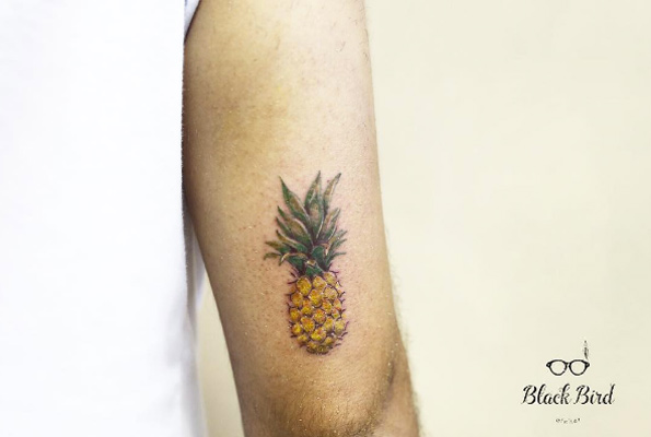 Golden pineapple by Luiza Oliveira