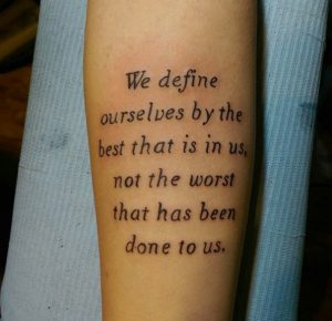 52 Powerful Quote Tattoos Everyone Should Read - TattooBlend