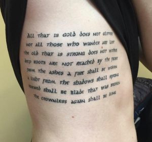 52 Powerful Quote Tattoos Everyone Should Read - TattooBlend