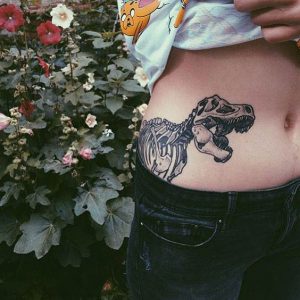 30 Terrifyingly Terrific T-Rex Tattoo Designs - TattooBlend