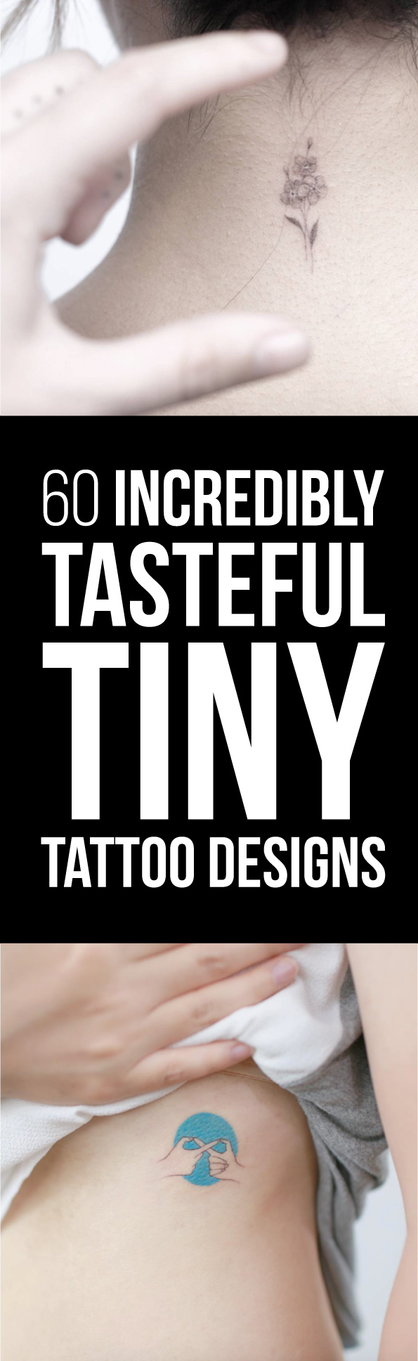 60 Incredibly Tasteful Tiny Tattoo Designs | TattooBlend