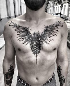 40 Perfect Black and Grey Ink Tattoos for Men - TattooBlend