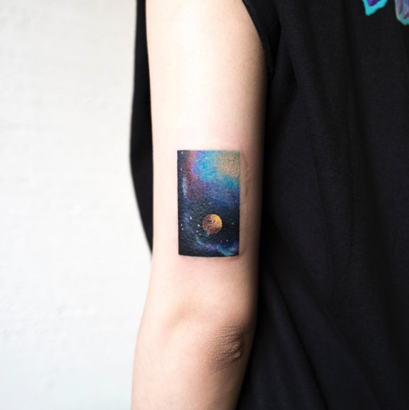 Space tattoo by Hongdam