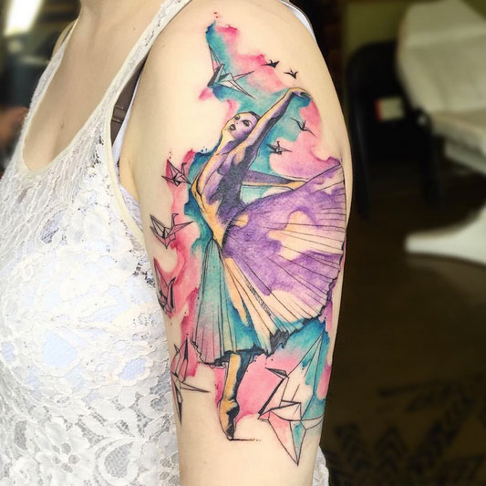 40 wonderful ballerina u0026 dancer tattoo designs tattooblend 40 wonderful ballerina u0026 dancer tattoo designs tattooblend