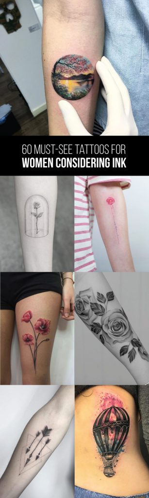 60 Must-See Tattoos For Woman Considering Ink - TattooBlend