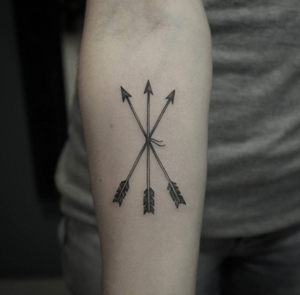 Three arrows by Marquinho Andre
