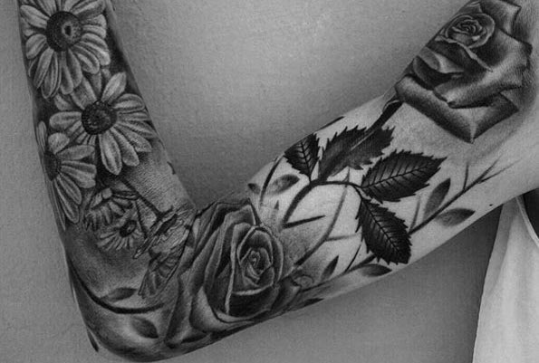 40+ Attractive Sleeve Tattoos for Women - TattooBlend