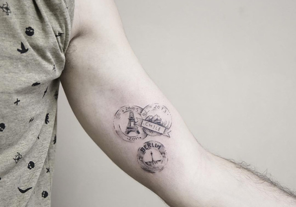 45 Inspirational Travel Tattoos That Are Beyond Perfect 