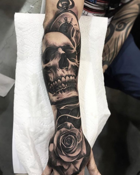 Half-sleeve by Fred Flores