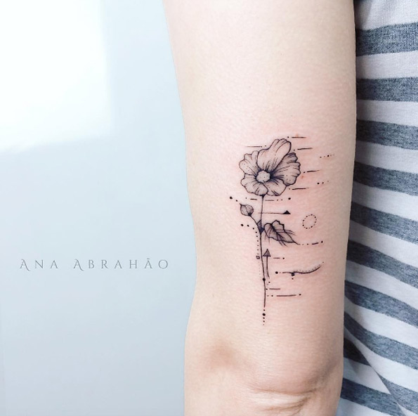Wispy flower by Ana Abrahao
