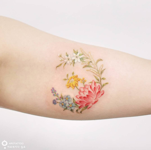 Floral piece by Silo