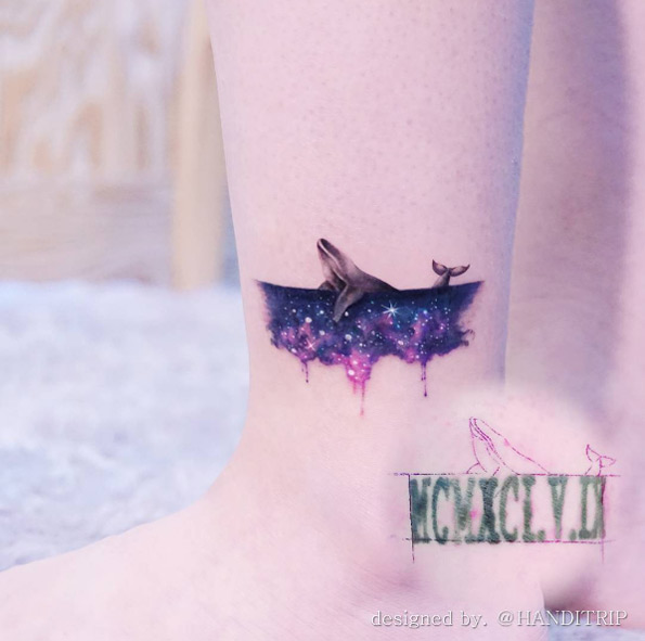 Cosmic ankle piece by Handitrip