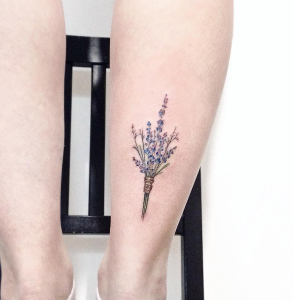 Perfect lavender bouquet by Lena Fedchenko