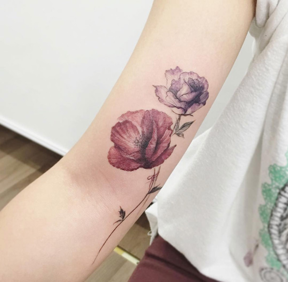 Florals by Tattooist Flower