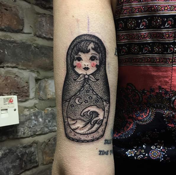 Russian nesting doll by Sarah Whitehouse