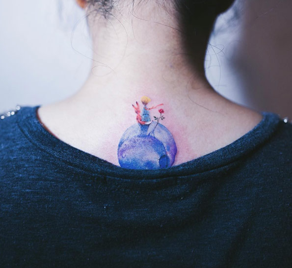 The Little Prince tattoo by Sol Art