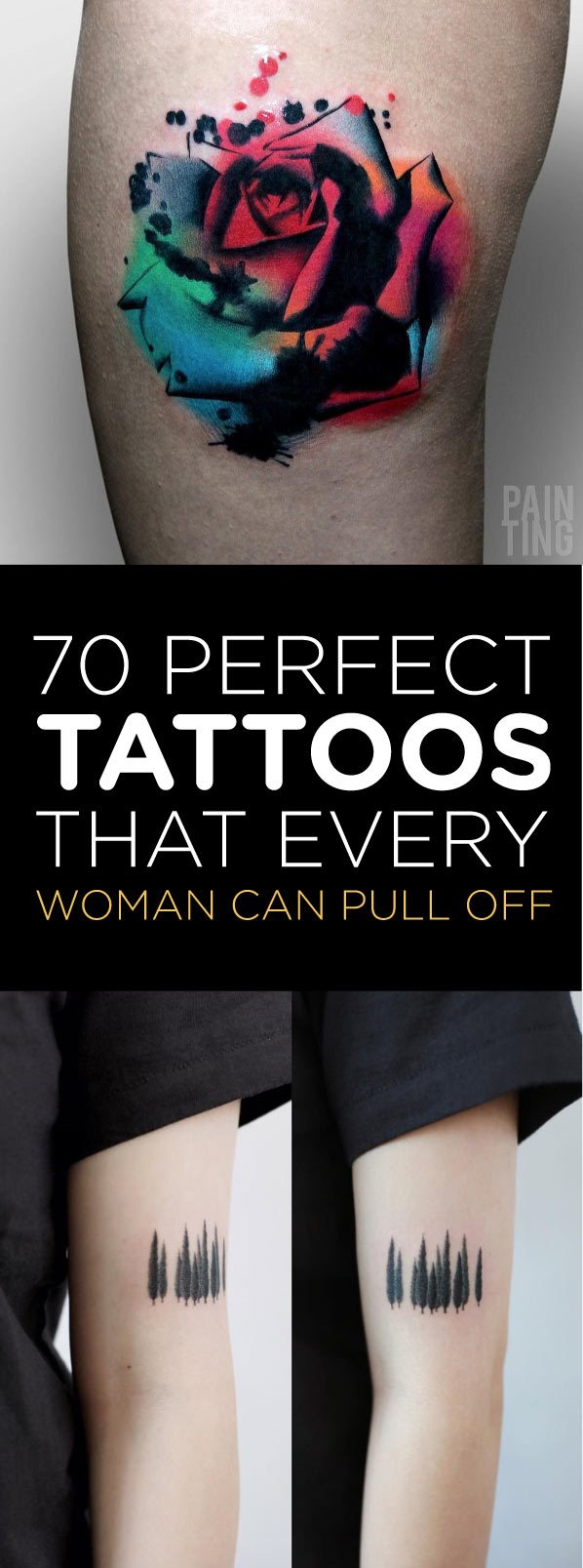 70 Perfect Tattoos That Every Woman Can Pull Off | TattooBlend