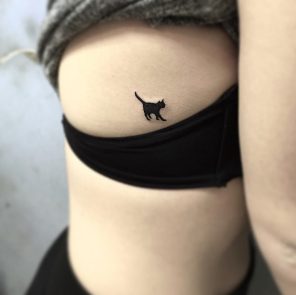 Small black cat by Caglar