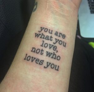 32 Quote Tattoo Ideas Everyone Should Consider - TattooBlend