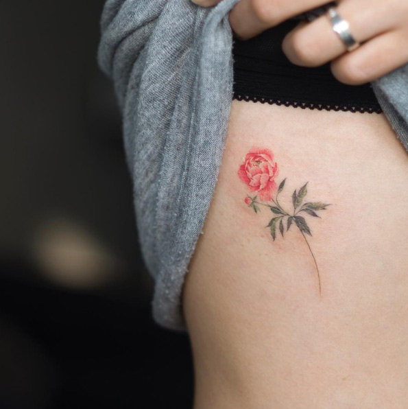 Small peony by Sol Art
