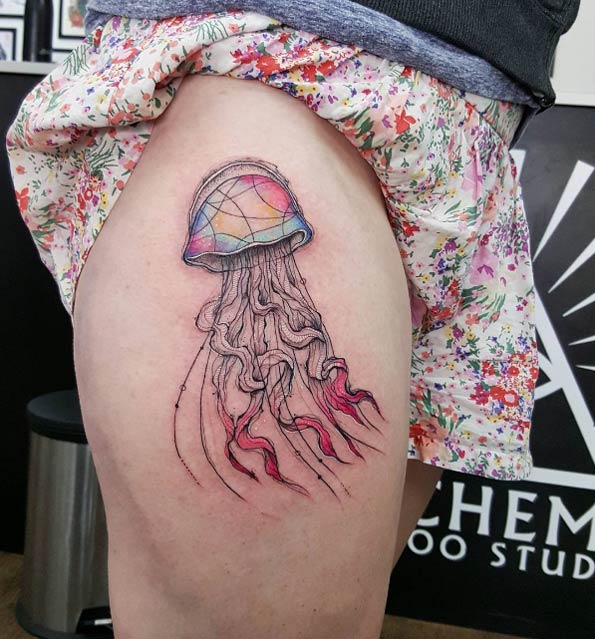Jellyfish by Cynthia Sobraty