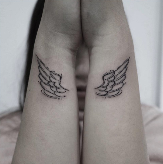 Angel wings by V Yu