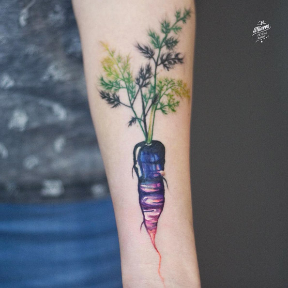 Colorful carrot by Magdalena Bujak