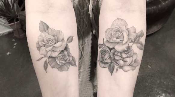 Classic flower tattoo ideas for spring