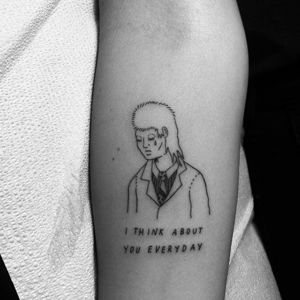 'I think about you everyday.' by Sean From Texas