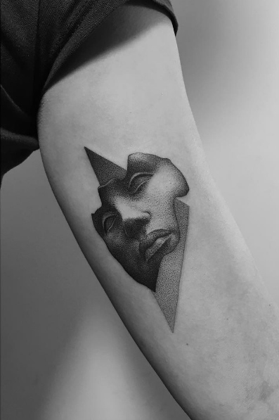 Dotwork tattoo by Pawel Indulski