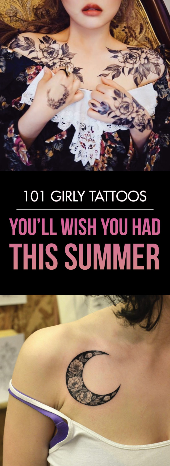101 Girly Tattoos You'll Wish You Had This Summer