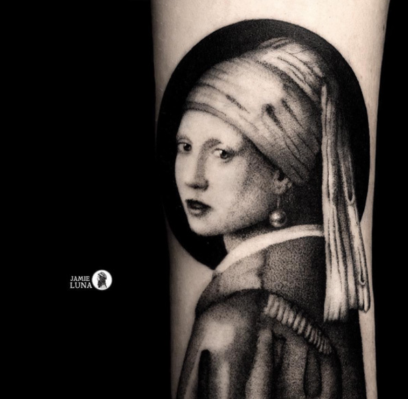 Girl with a Pearl earring by Jamie Luna