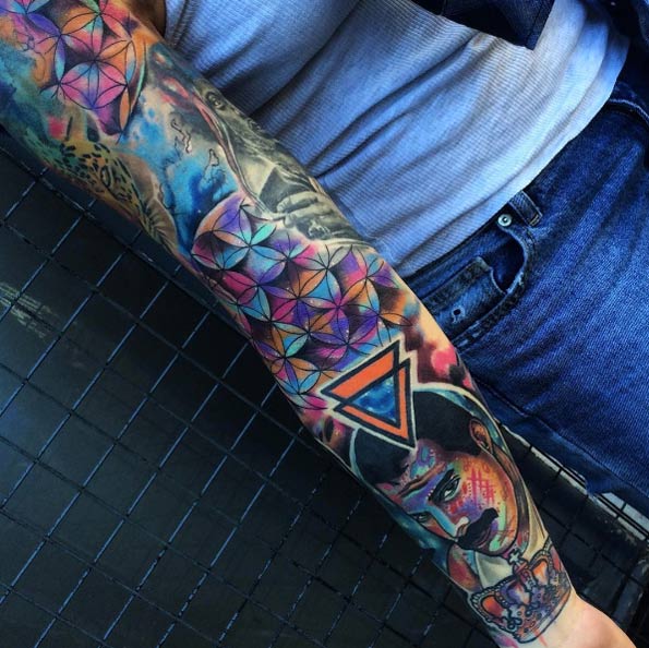 Surreal sleeve by Little Andy