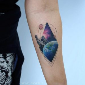 30 Amazing Science Tattoos To Nerd-Out On - TattooBlend