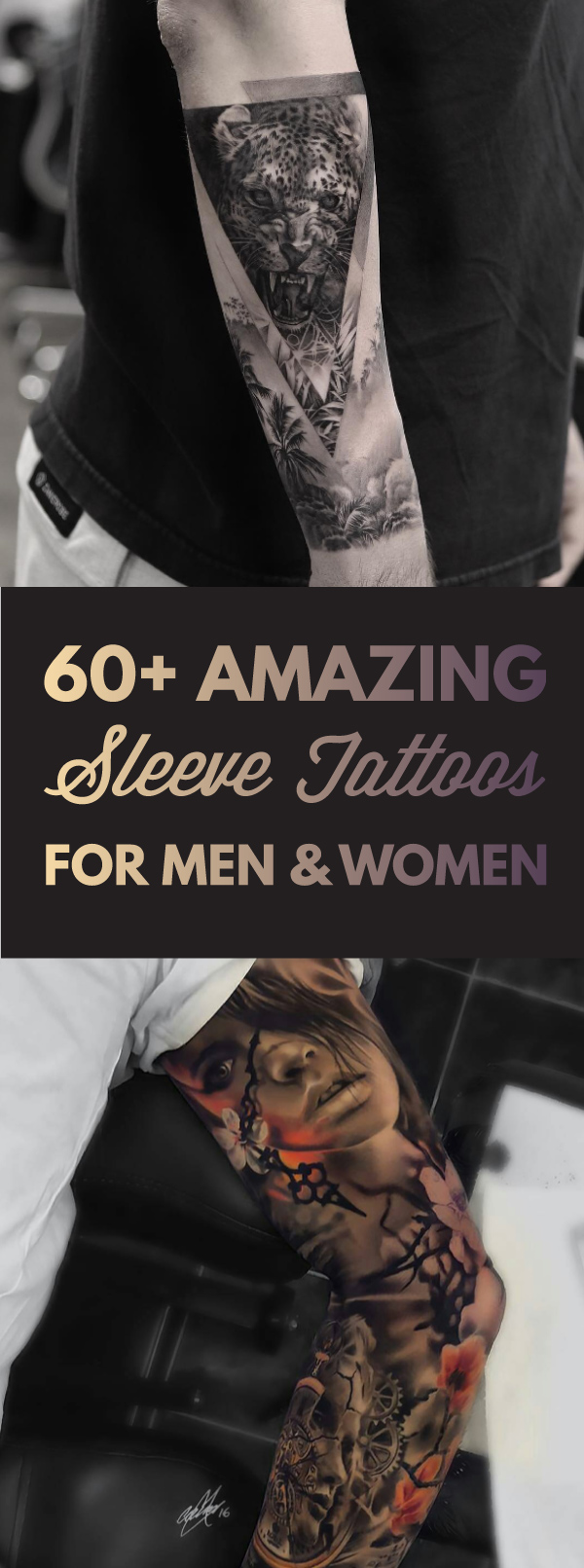 60+ Amazing Sleeve Tattoos for Men & Women