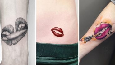 35 Most Impressive Mouth, Lip, and Kiss Tattoos